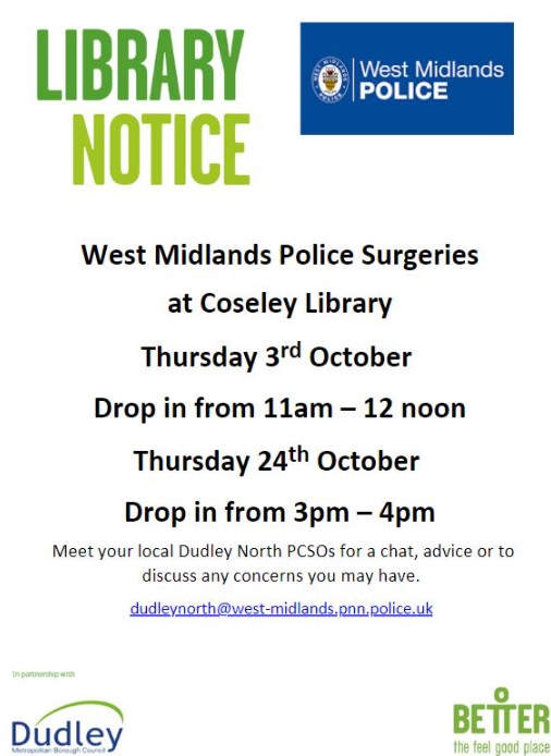 Coseley Library - Police Surgery